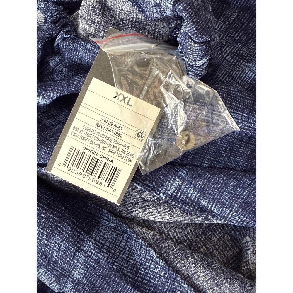 Mossimo Blue Tie Sleeve Shift Dress XXL NWT - Picture 8 of 8